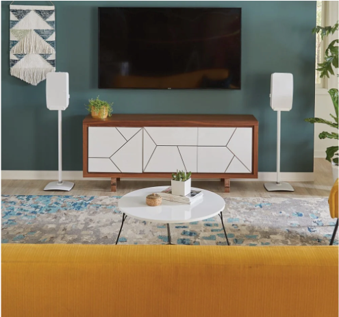 Sanus WSS52-W2 (Ständer zu Sonos Five, Play:5 (Weiss ODER SCHWARZ))